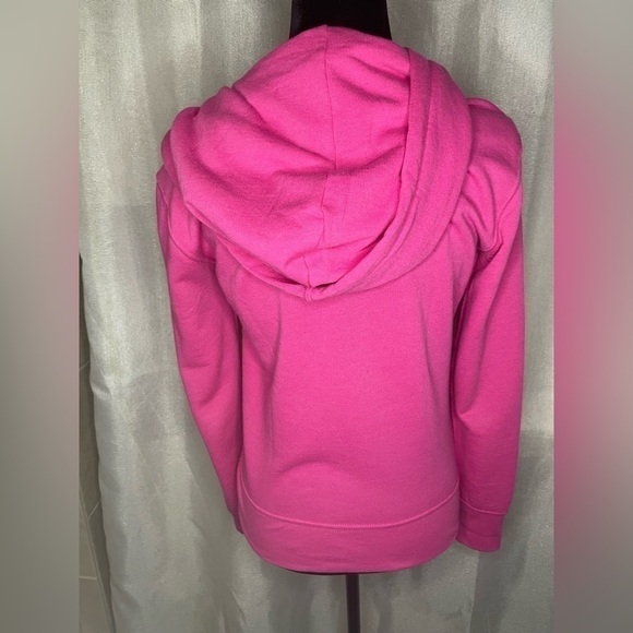 Vintage RALPH LAUREN Zip Up Hoodie Bright Pink Med​​​​​​​​​​​​​​​​​​​​​​​​​ - Picture 4 of 12